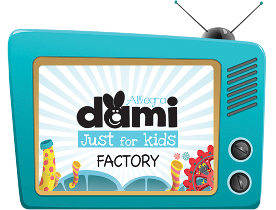 logo Dami Just for kids televisione